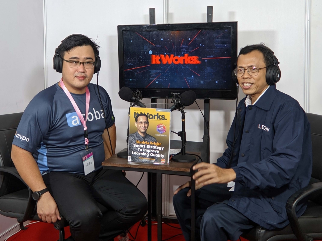 Kenny Kurniadi dalam podcastnya dengan IT Works di INDITEX 2022