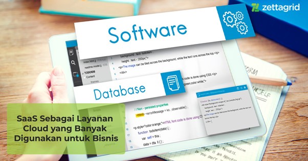 Featured Image - SaaS sebagai layanan cloud yang banyak digunakan untuk bisnis