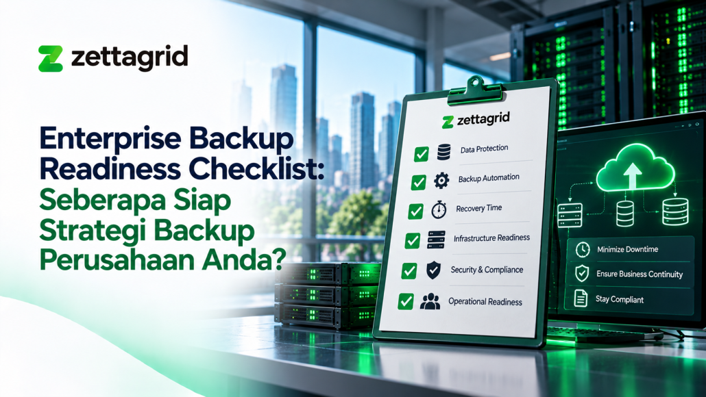 Ilustrasi Backup Automation untuk mengurangi human error dan mempercepat pemulihan data